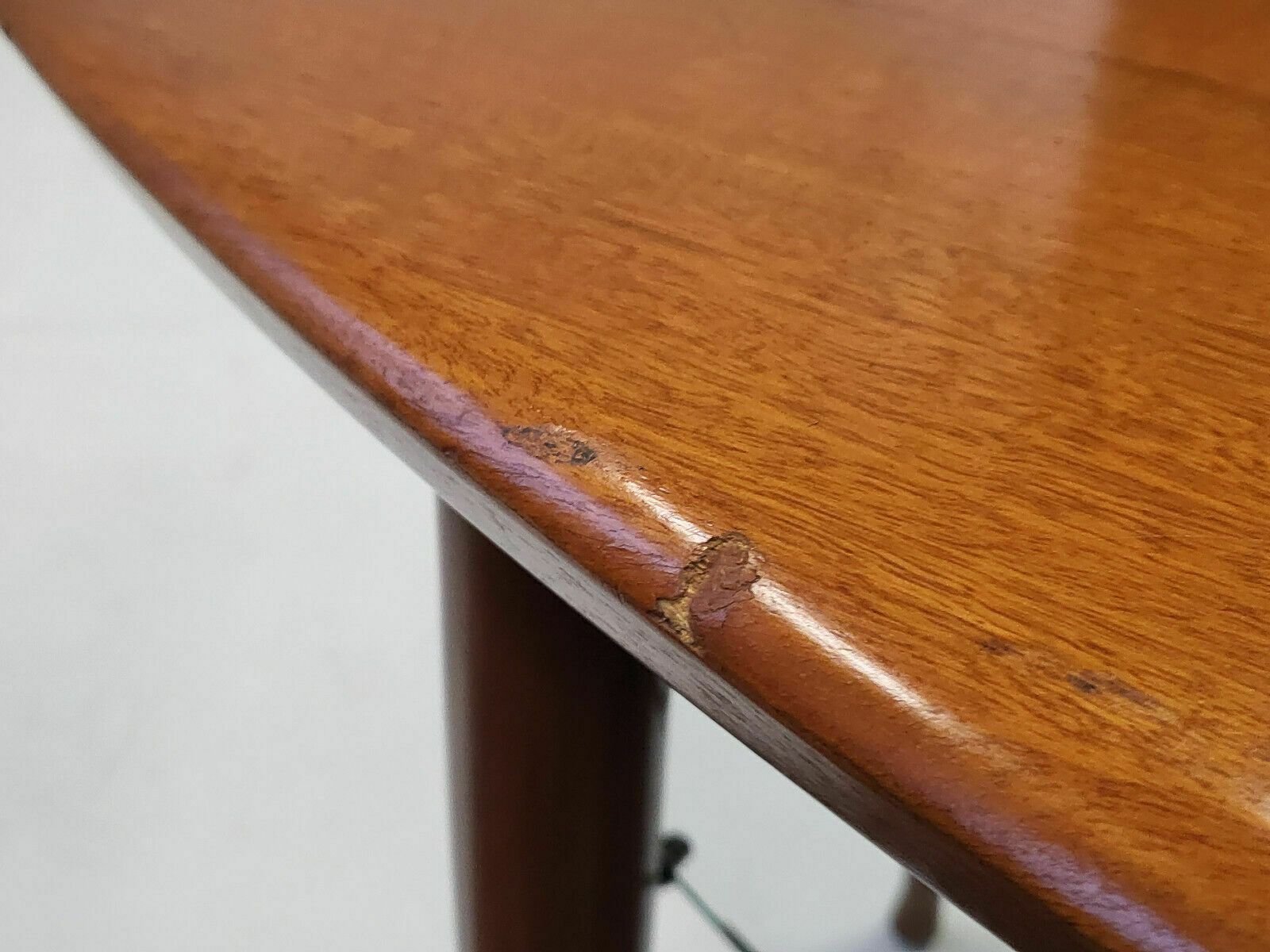 Scandinavische Salontafel 1960 Vintage Dubbel Blad Teak & Glas 60s 1960s photo vinterior