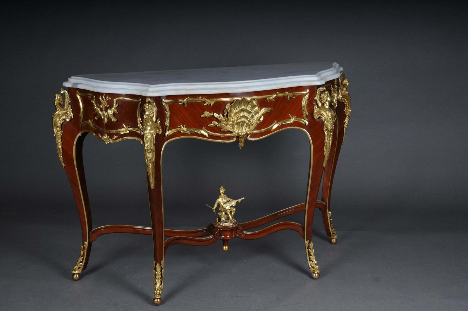 photo for sale Impressive Console/Sideboard In The Louis XV After Francois Linke, Paris