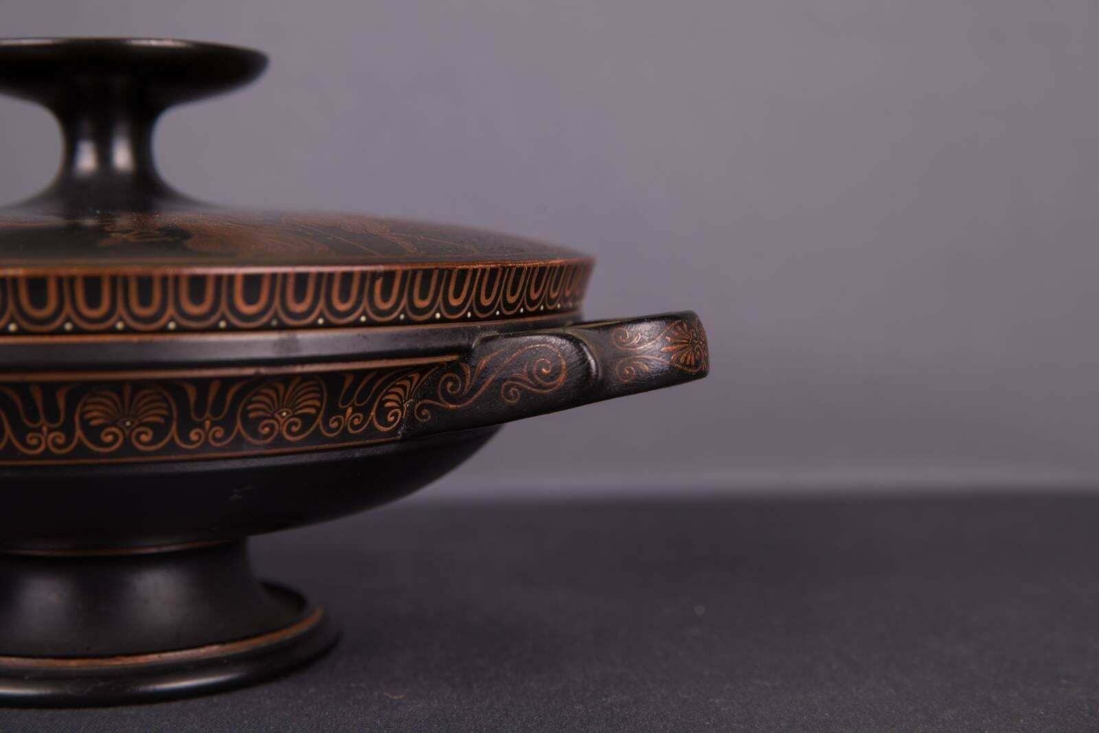 19th Century Antique Tin Vase From Ipsen, Kjobenhavn, Danish photo buy