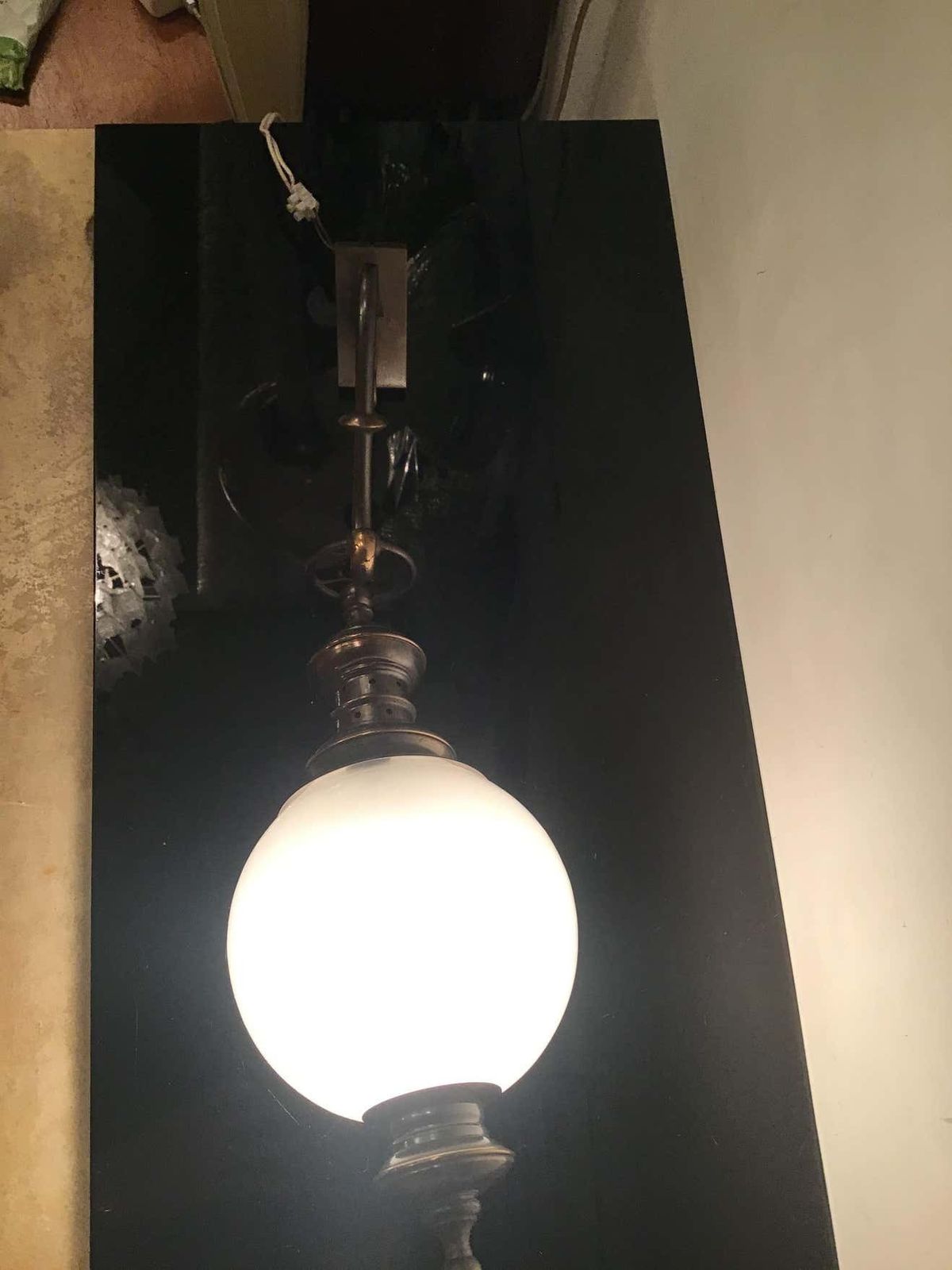 Azucena Luigi Caccia Dominioni Sconce Brass Glass 1950 Italy photo vintage
