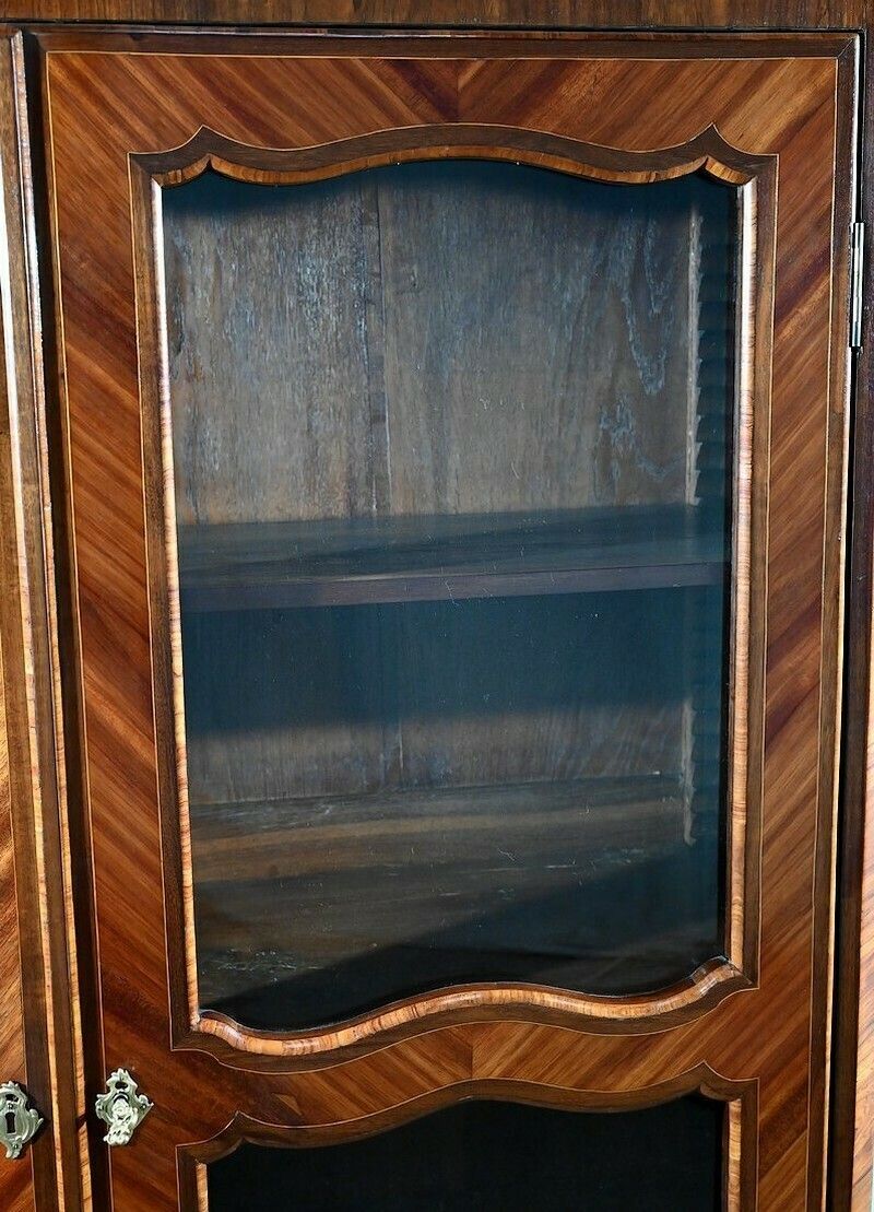 Bookcase In Rosewood And Indigenous, Louis XV Period – 18th Century photo buy