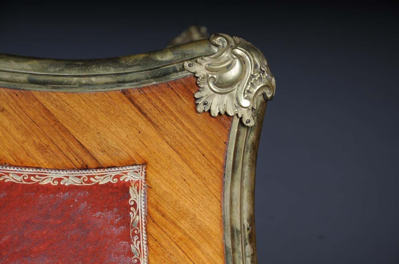 12100.0 French Bureau Plat / Desk In Louis XV, Paris, Circa 1880 photo