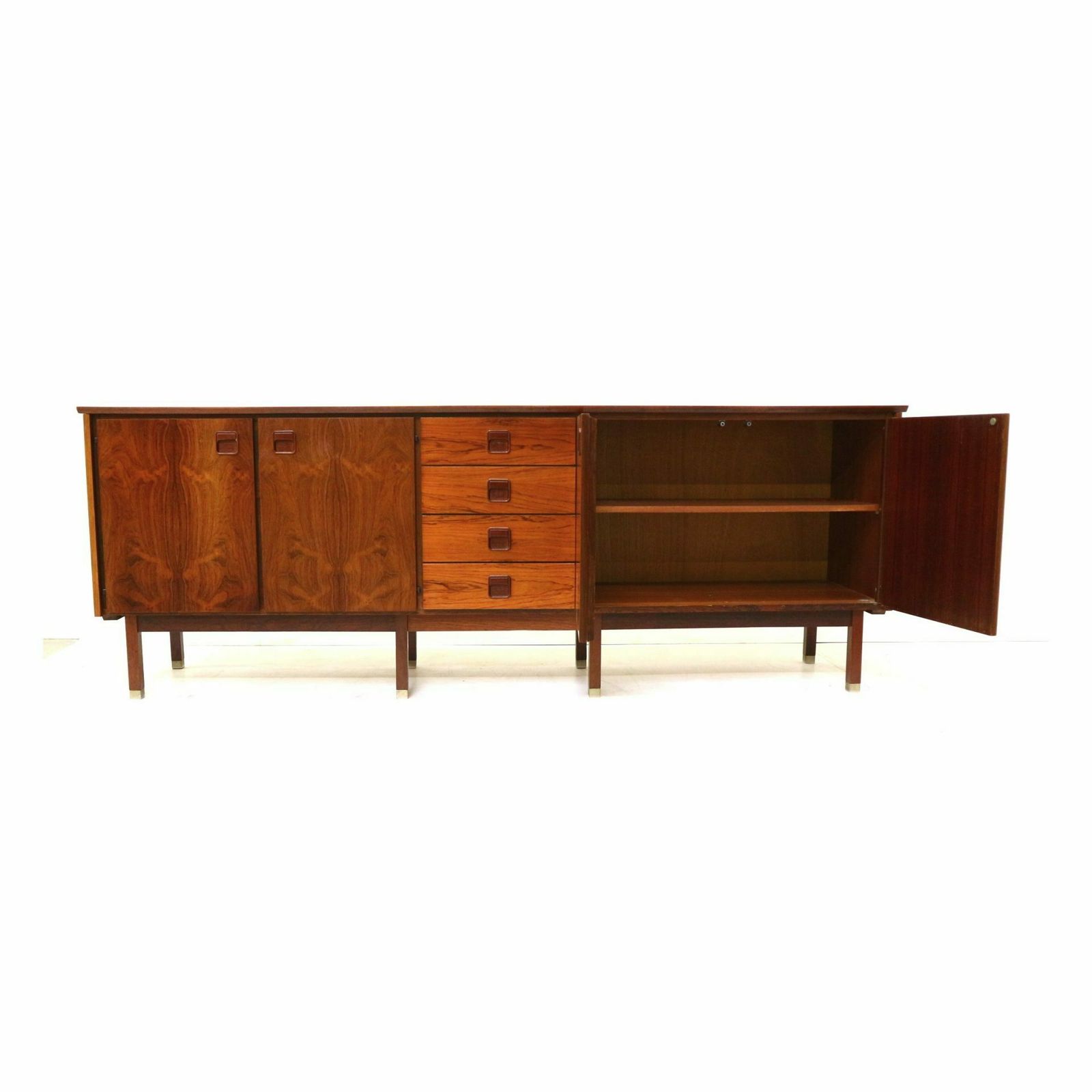 Large Exclusive Vintage Rosewood Sideboard By Topform From The 1960s photo vinterior