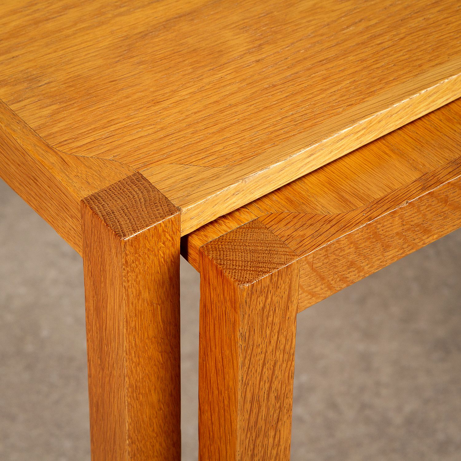 photo furniture Pair Of Mid Century Oak Side Tables By M. Ryder And Eskild Pontoppidan, Denmark 1960s