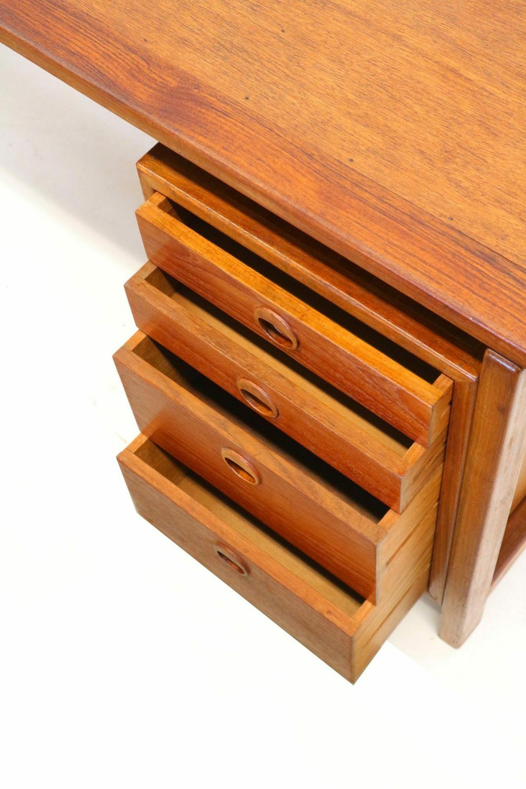 Danish Design Large Vintage Executive Desk Made In The 1960s photo for sale