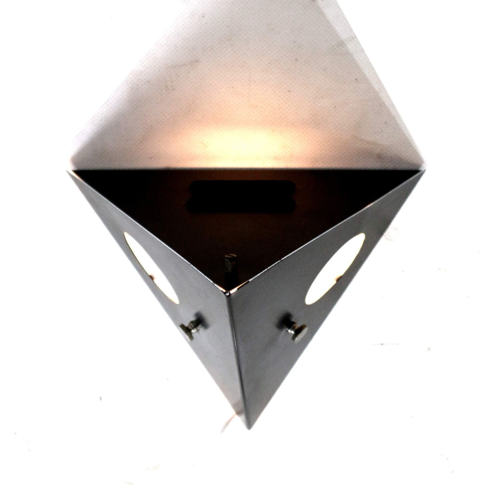Black Metal 'Night Owl' Wall Lamp For Raak, The Netherlands In The 1960s photo 872.56