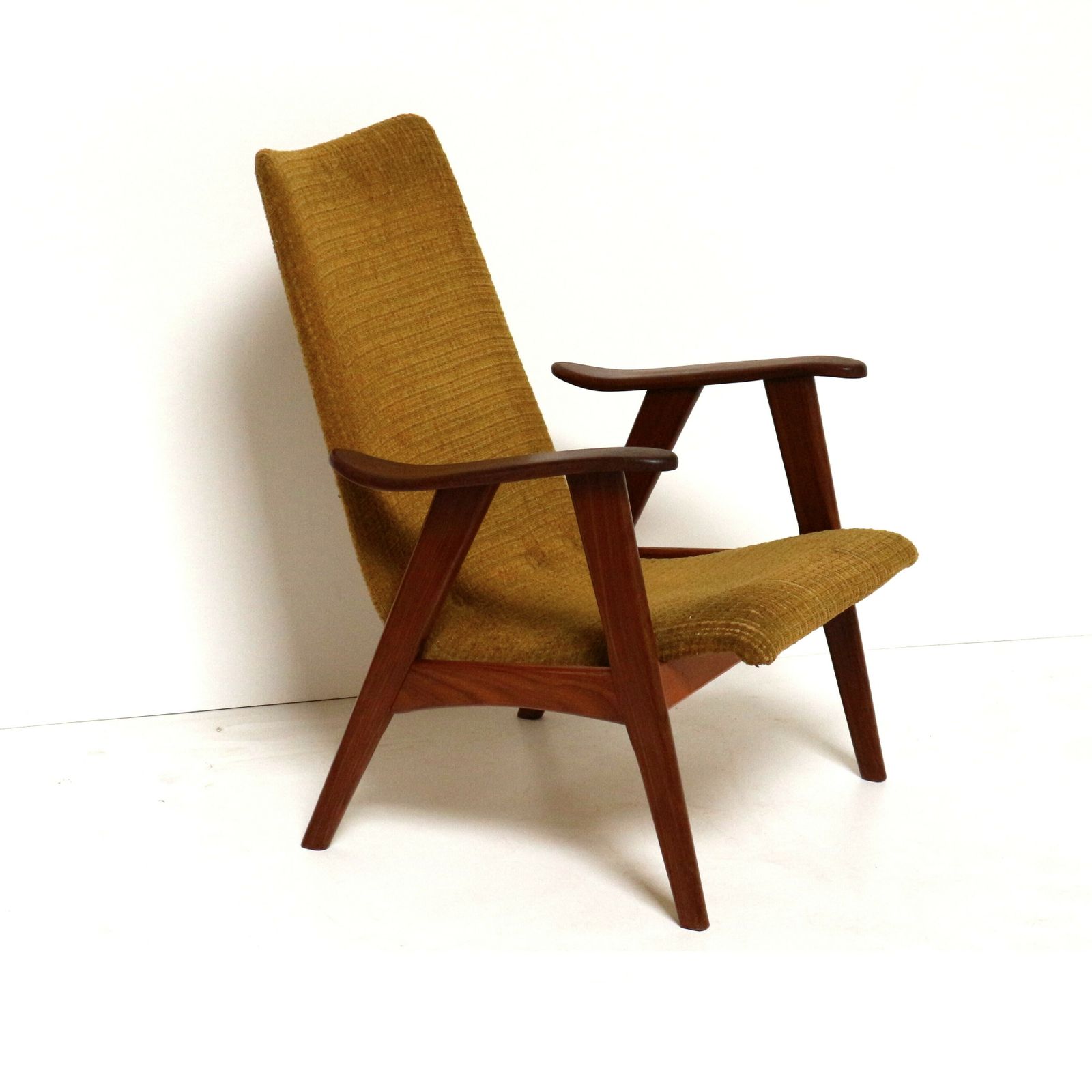 Vintage Men's Armchair Designed By Louis Van Teeffelen For Wébé In The 1960s