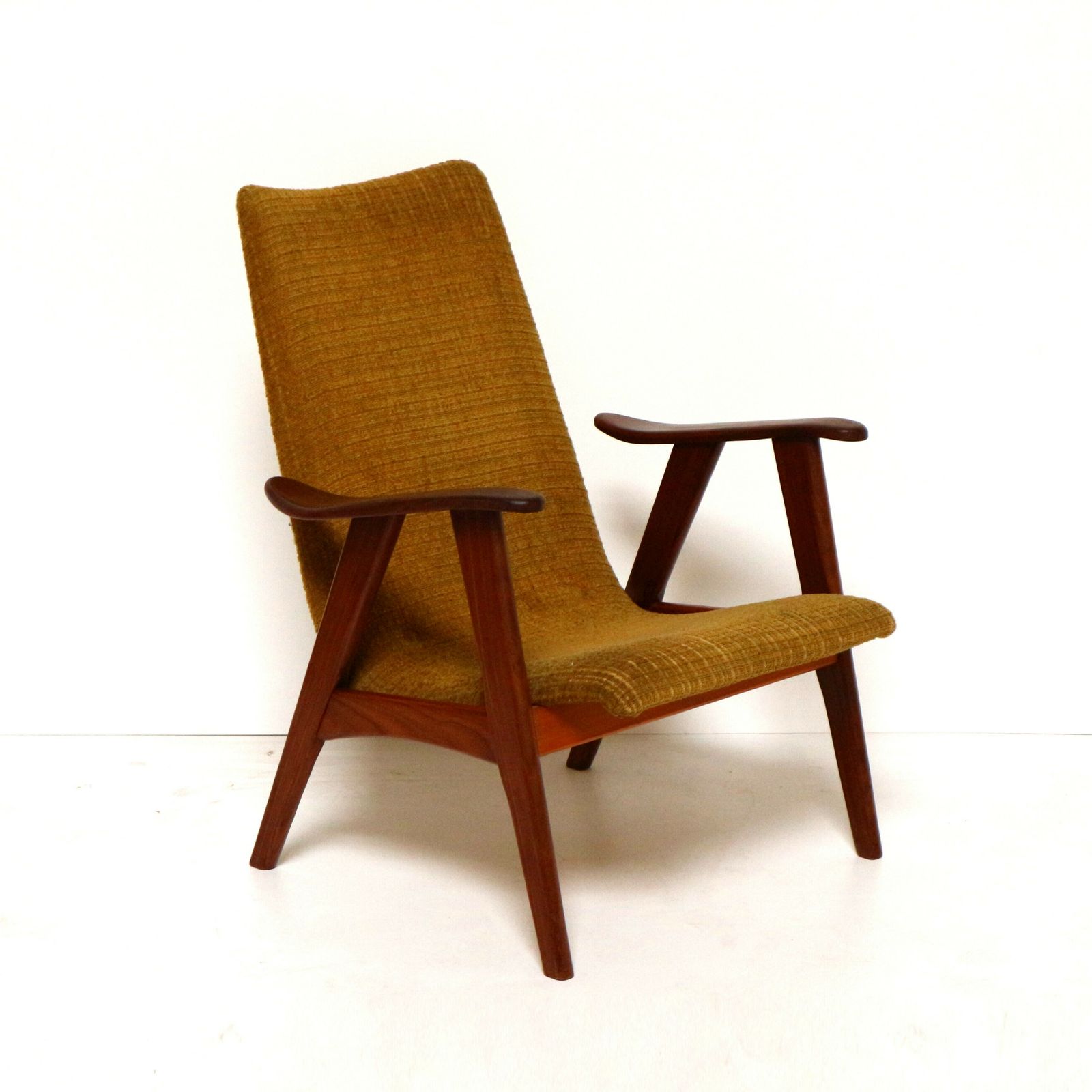 Vintage Men's Armchair Designed By Louis Van Teeffelen For Wébé In The 1960s photo furniture