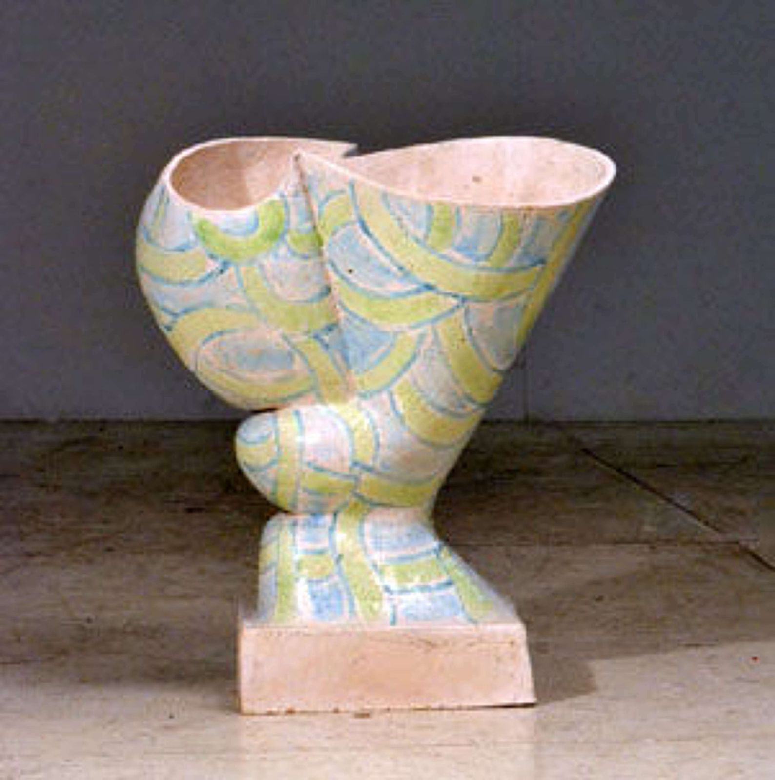 Sculptural Vessel By W. Schalling, Netherlands photo Home Decor