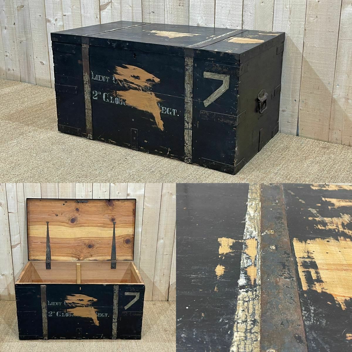 Fir Wood Trunk (End Of 19th Century) photo furniture
