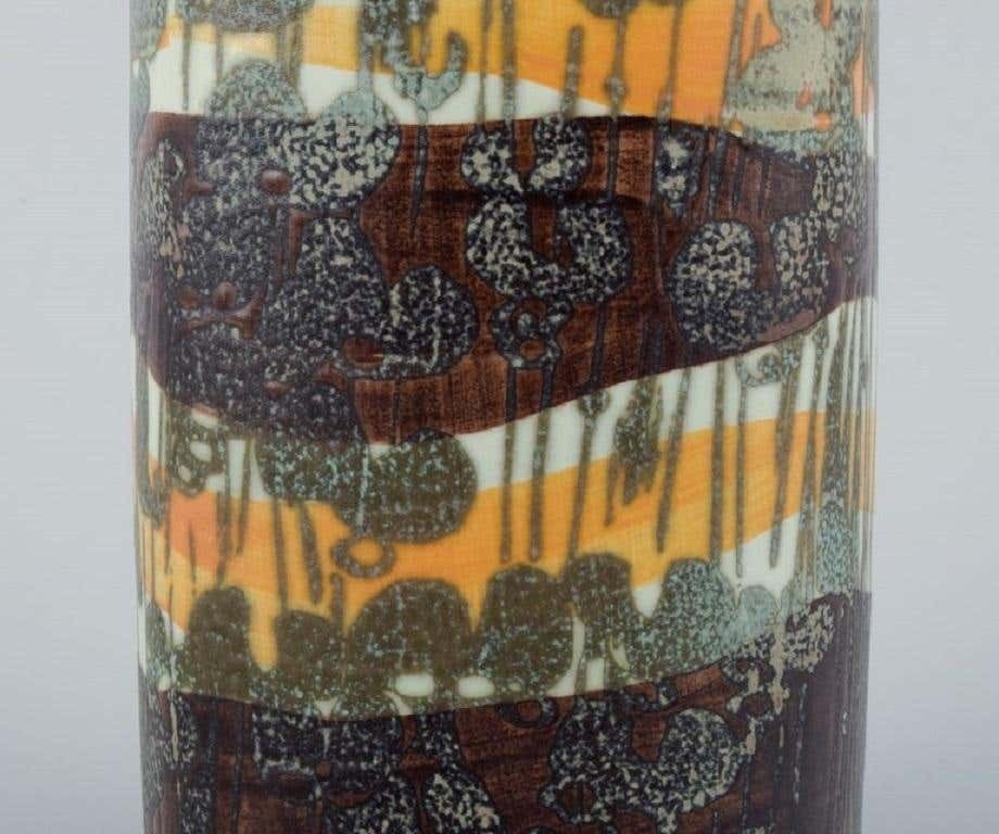 Ivan Weiss For Royal Copenhagen, Faience Vase, 1980 1984 photo Home Decor