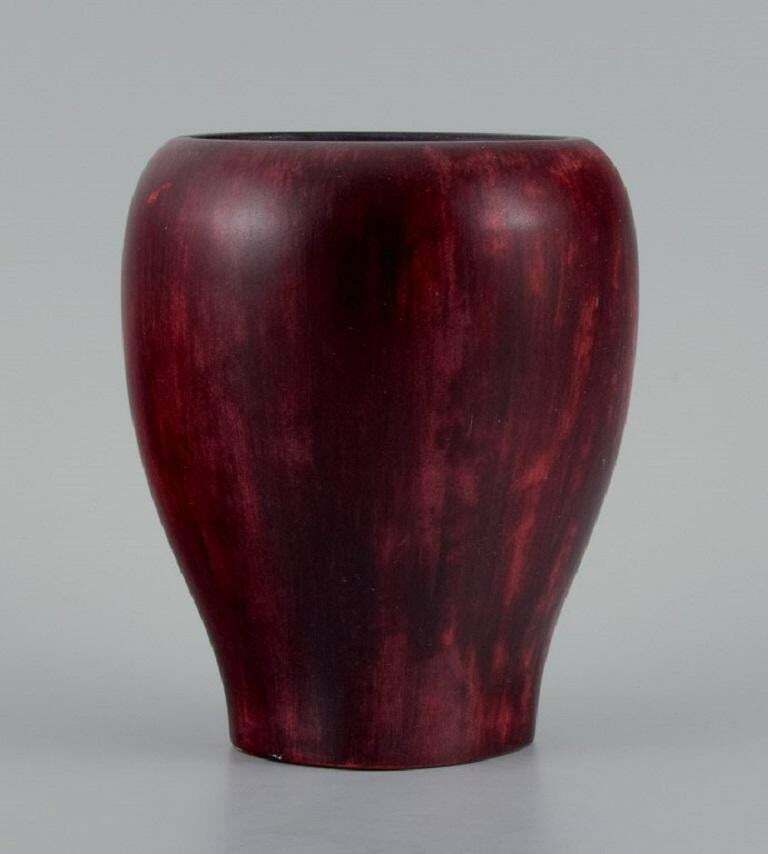 Maxime Fillon, French Ceramist, Unique Ceramic Vase, Circa 1970 photo for sale
