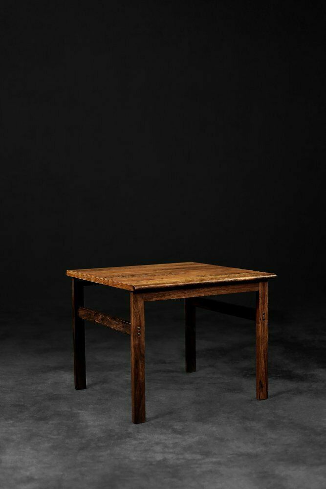 Mid Century Danish Modern Rosewood Coffee Table Capella By Illum Wikkelsø For Niels Eilersen, 1960s