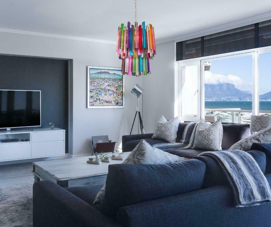 Fantastic Italian Multicoloured Prism "Arlecchino" Chandelier. Murano photo 2423.0