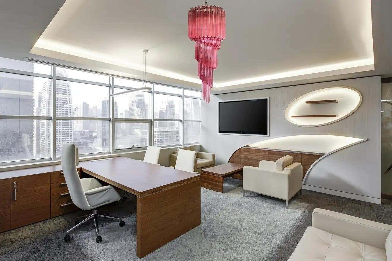 Trio Of Murano Chandeliers 86 Crystal Pink Prism, Murano photo 8480.0