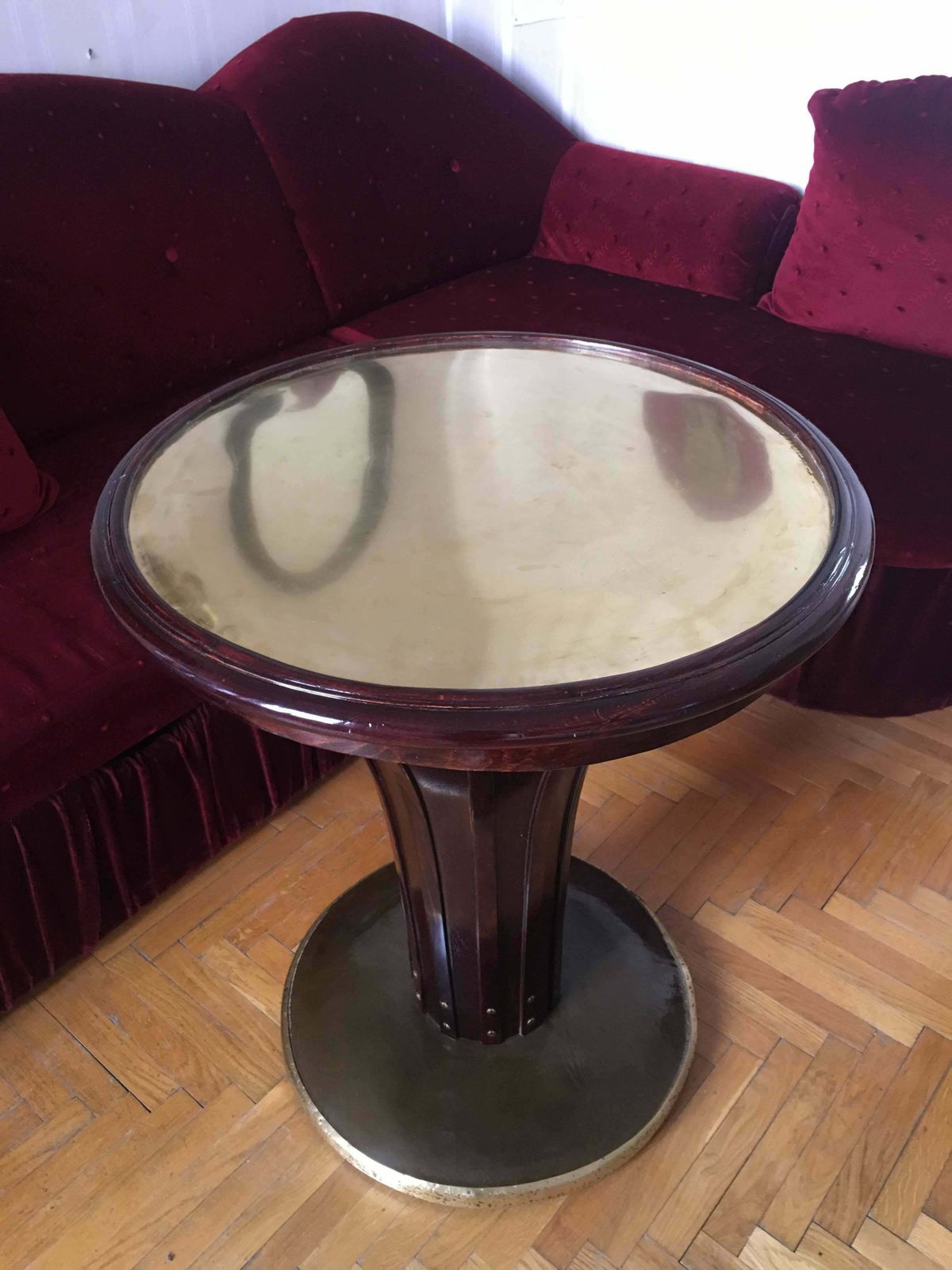Original Secession Table By Otto Prutscher & Thonet Gebrueder, Vienna, 1920s photo vintage