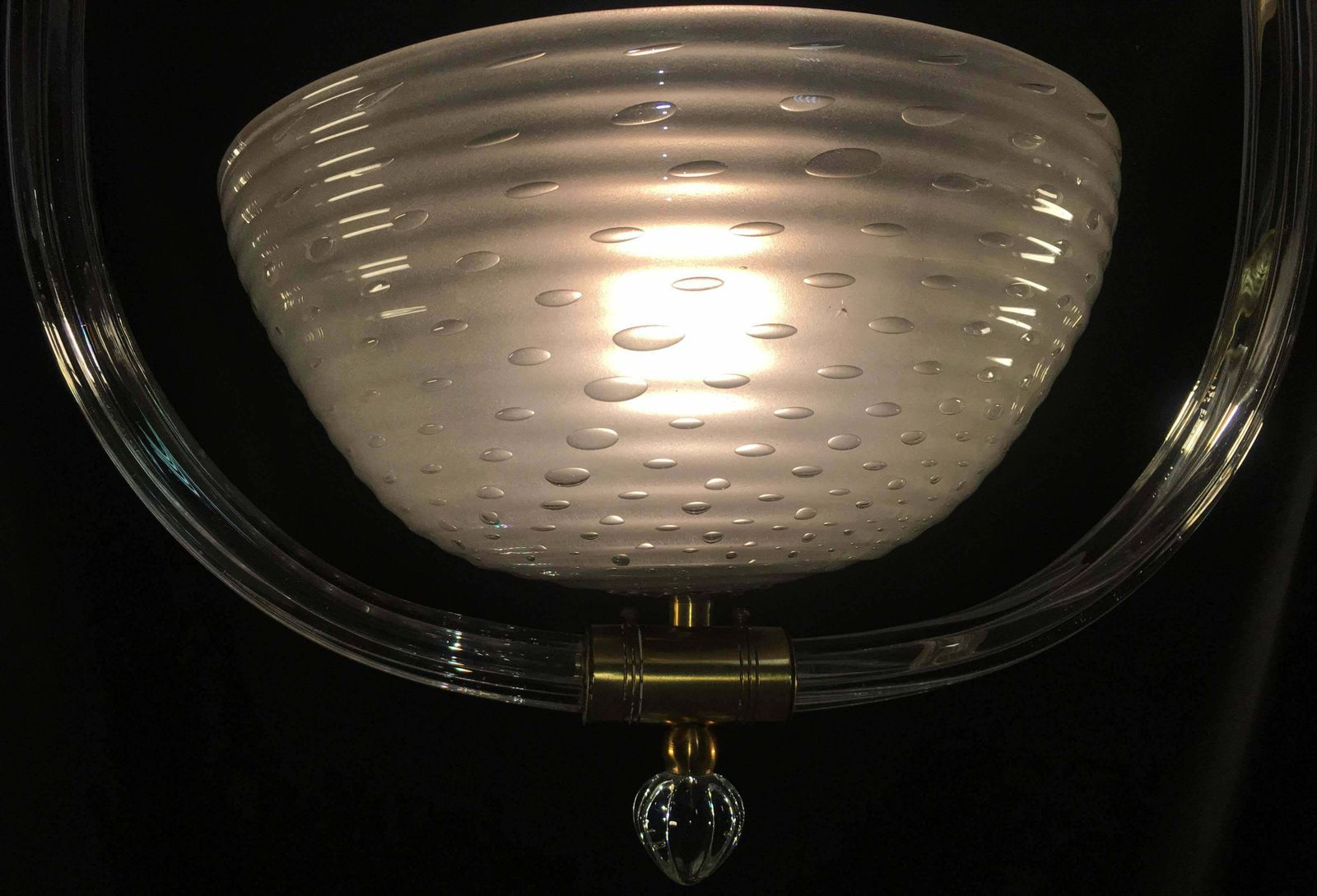Charming Italian Chandelier By Barovier & Toso, Murano, 1940 photo 2019.0