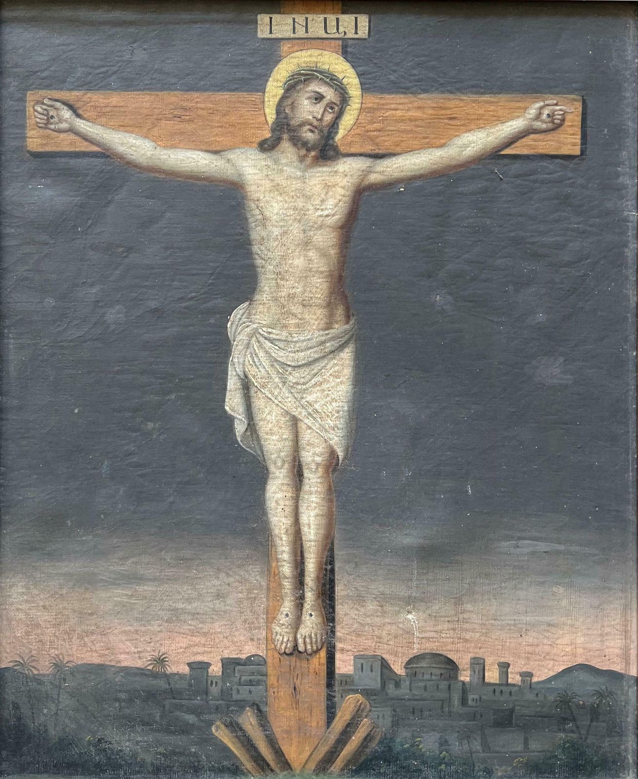 photo furniture Christ On The Cross And His Mother After The Deposition, Italy, 18th Century