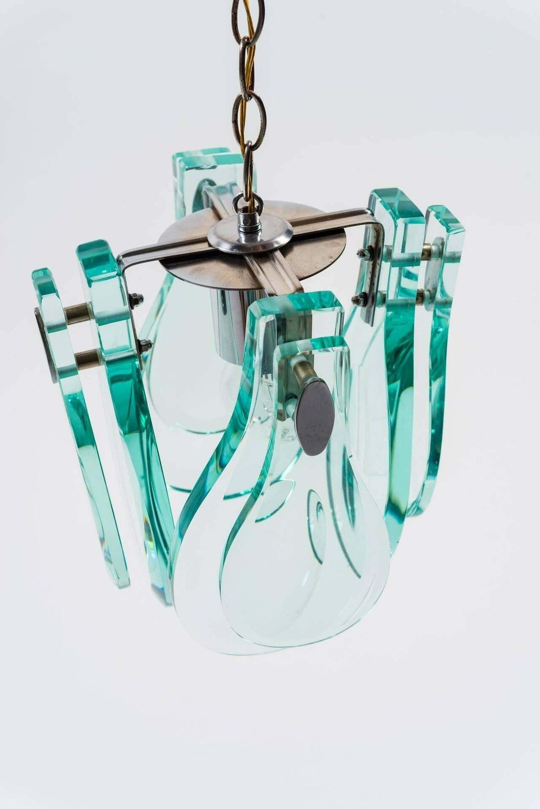 Pendant Lamp In The Style Of Fontana Arte Italy 1970 photo 2019.0