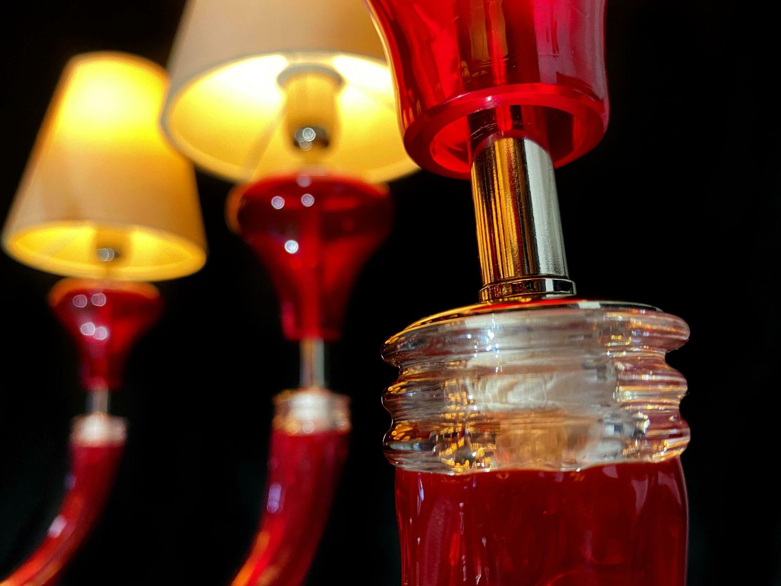 Italian Chandelier By Barovier And Toso Murano 1990 photo vinterior