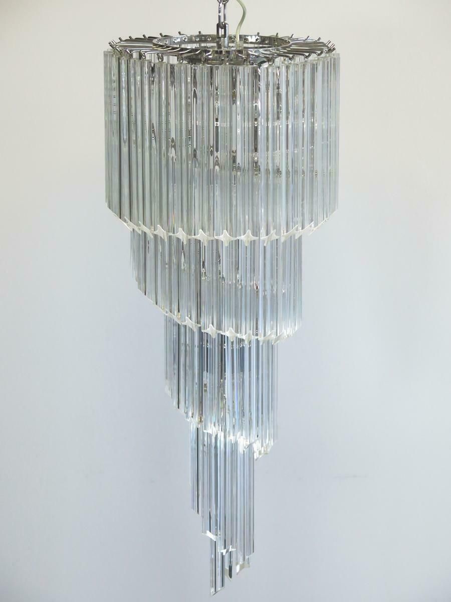 photo furniture Majestic Pair Of Murano Chandeliers, Murano