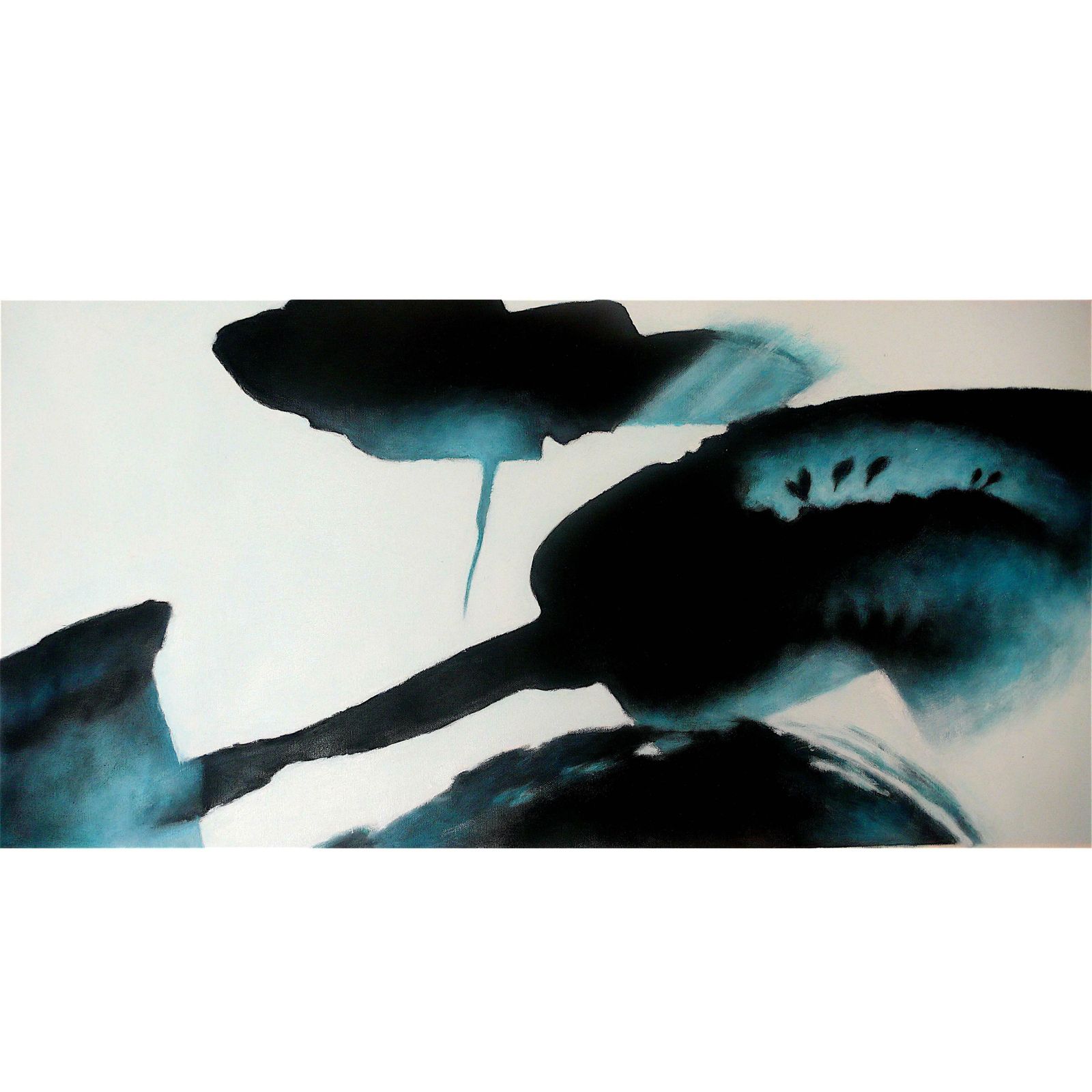 "Heavenly Body Lxiv" By Taeko Mima Oil On Canvas Painting, 1995