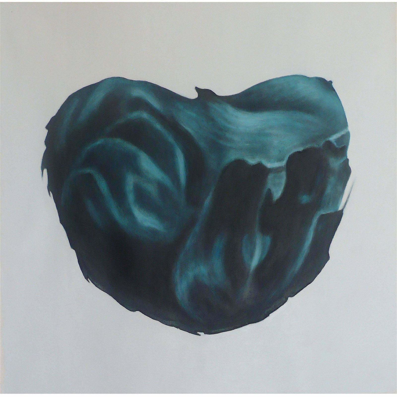 "Heavenly Body Xxx" By Taeko Mima Oil On Canvas Painting, 1984
