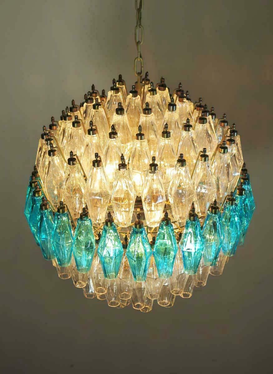 Extraordinary Pair Of Poliedri Spheres In Murano Glass photo Lighting