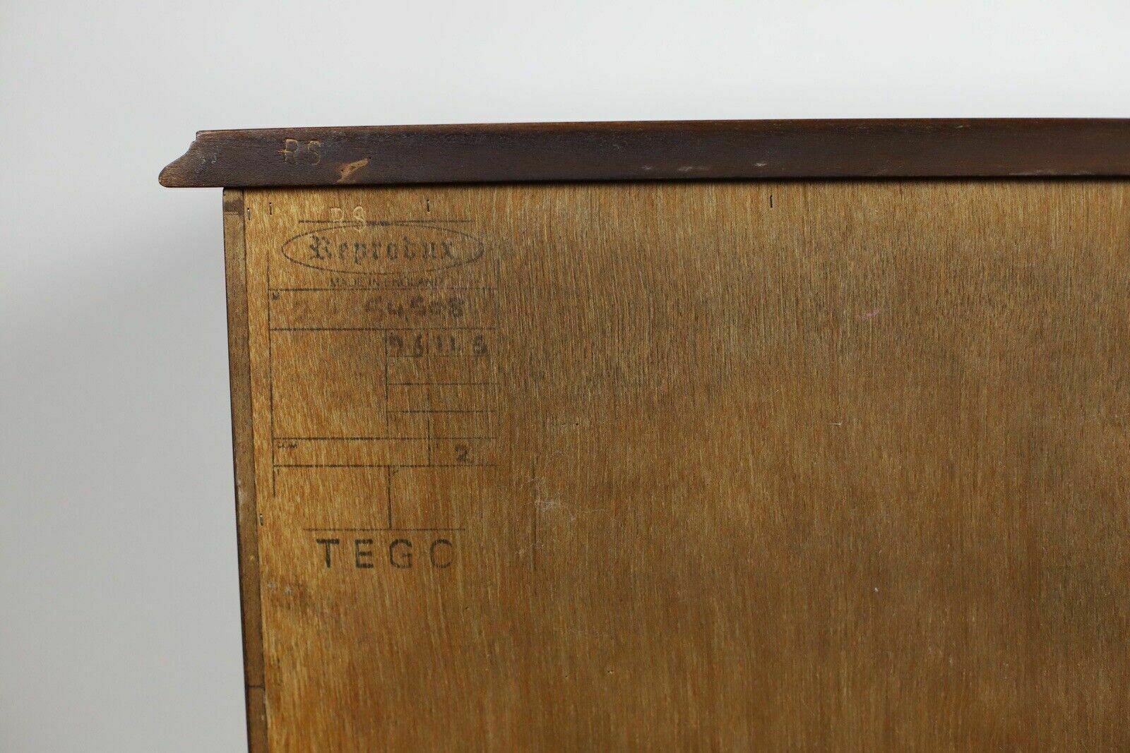 photo buy George  III Style  Mahogany Chest Of Drawers Made By Bevan Funell Reprodux