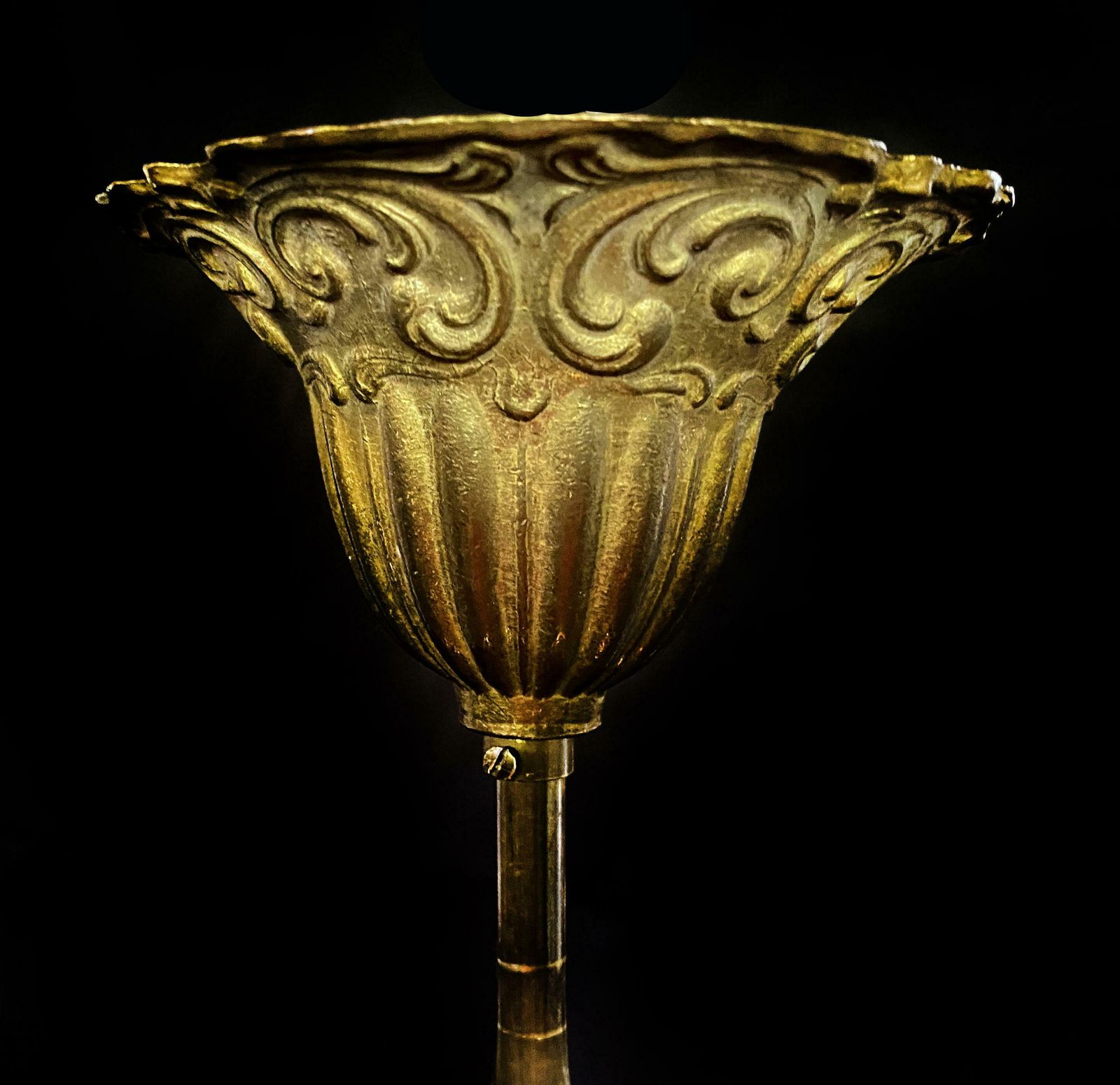 Elegant Pendant Glass Flowers Chandelier, Murano, 1950s photo 5643.0