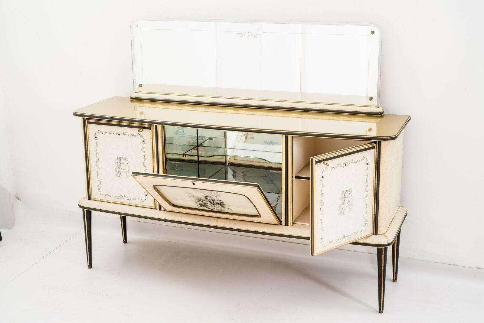 Bar Cabinet By Umberto Mascagni, 1950s photo 2419.0