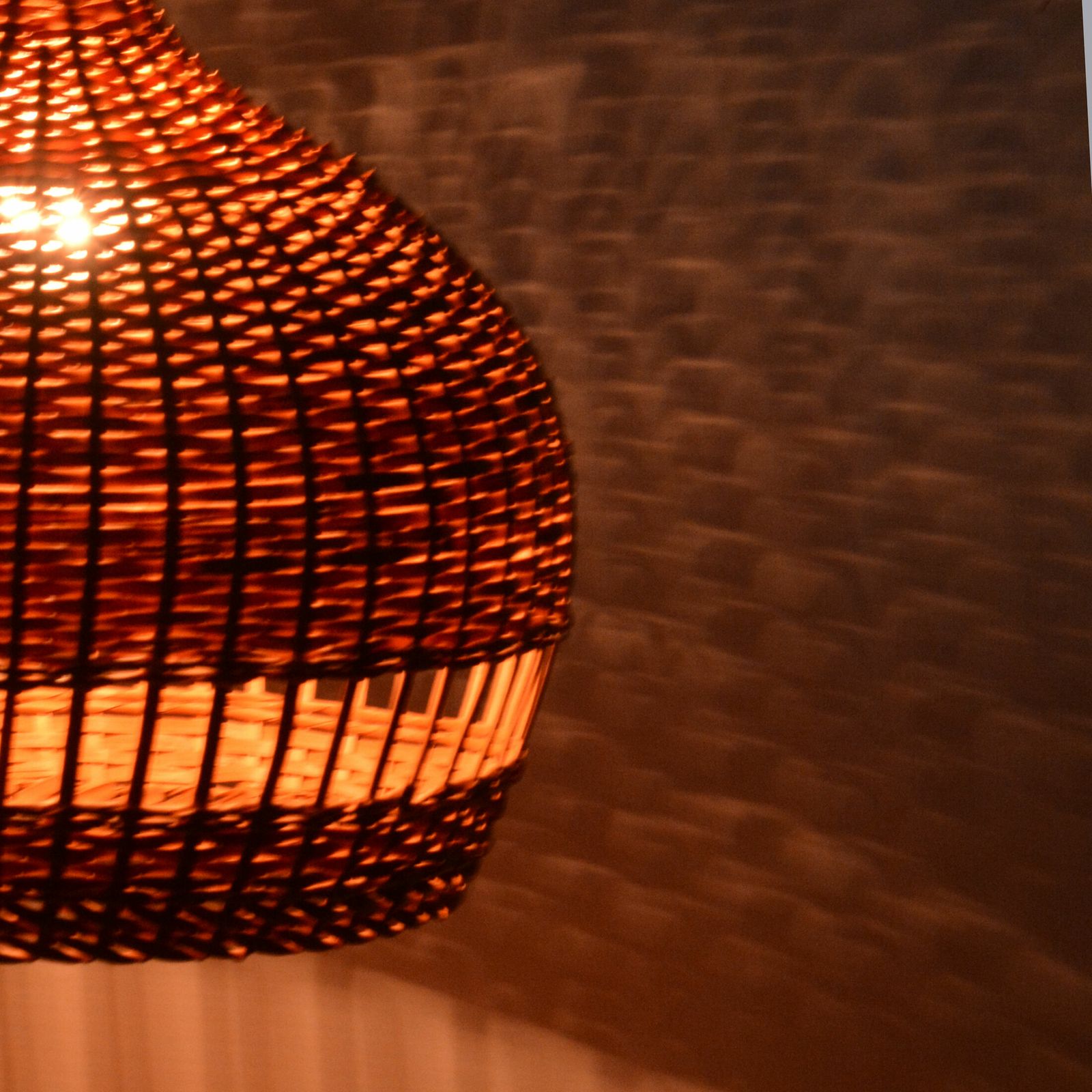 1960s Scandinavian Ceiling Lamp With Wicker Shade, Denmark photo furniture
