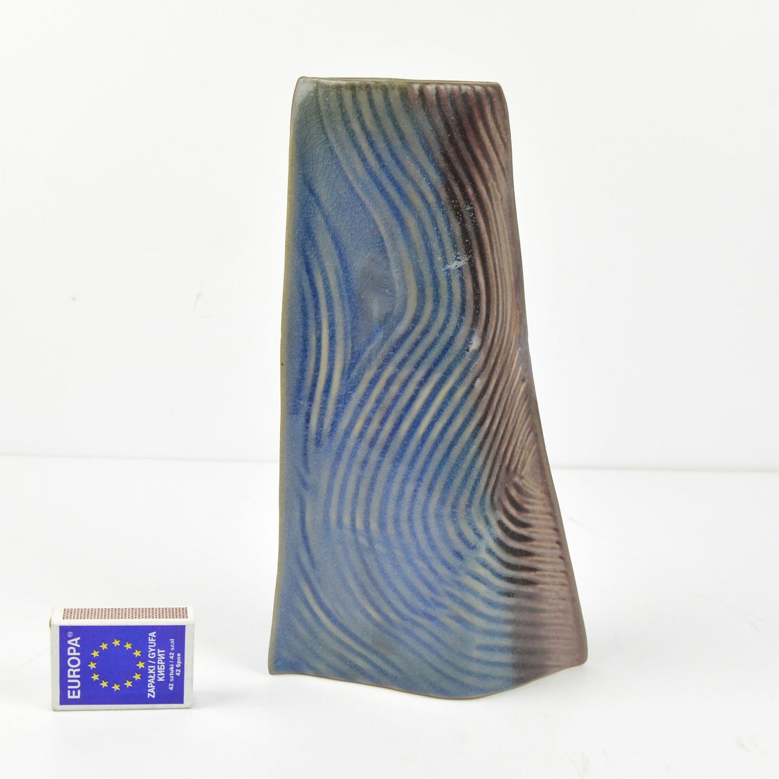 1985 Organic Modern Ceramic Vase Designed By Johann Van Loon Rosenthal Studio Line, Germany photo buy