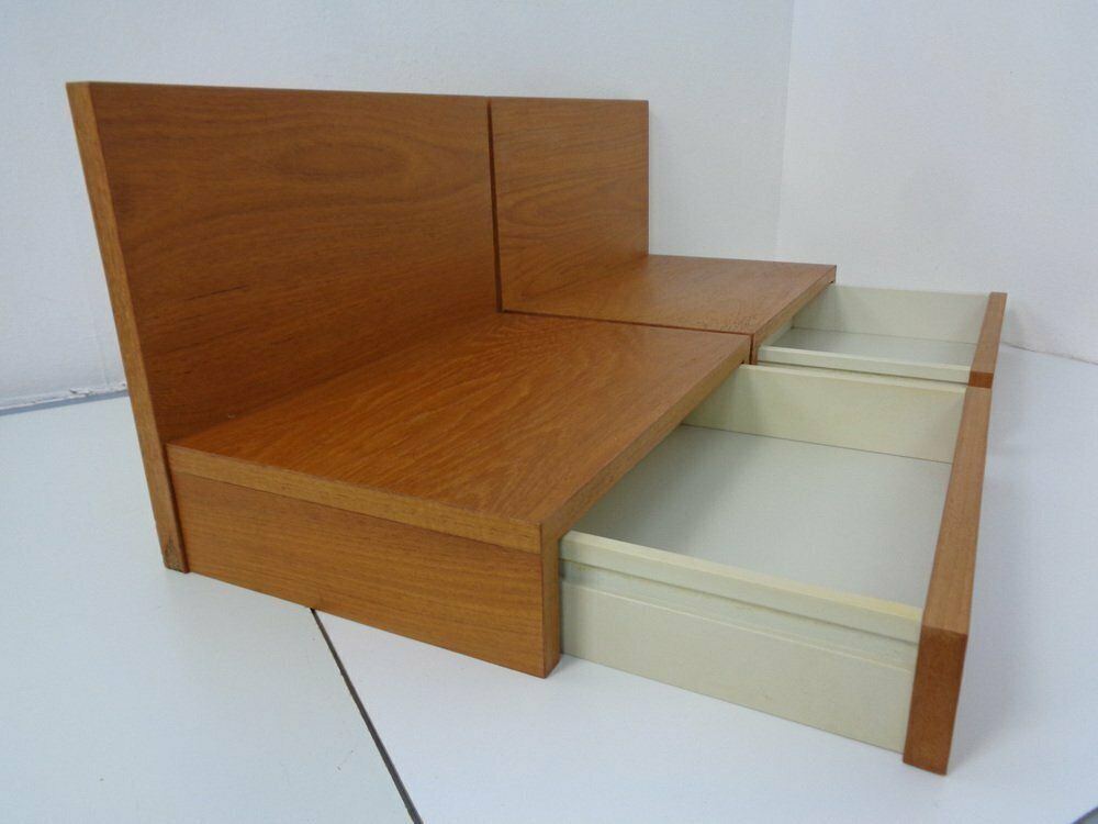 Teak Consoles With Drawers, 1960s, Set Of 2 photo Furniture