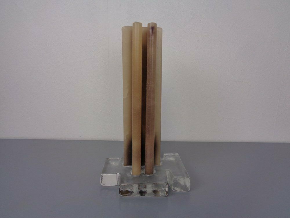 Scandinavien Glass Candleholder, 1960s photo furniture