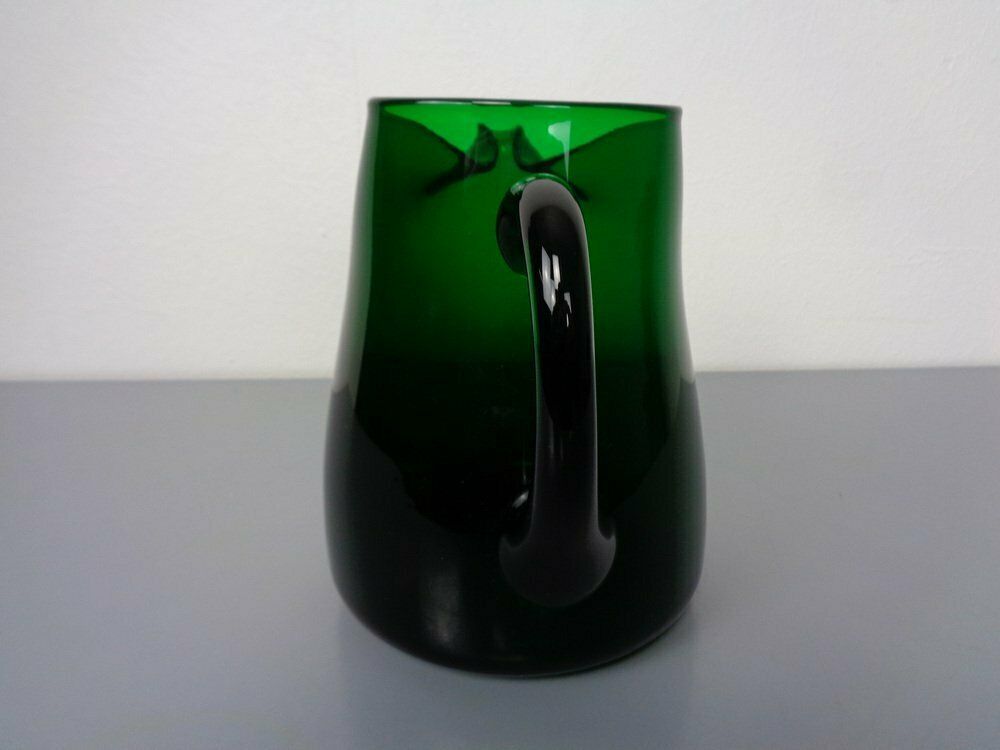 photo buy Italian Green Glass Decanter & Tumbler, 1960s, Set Of 7