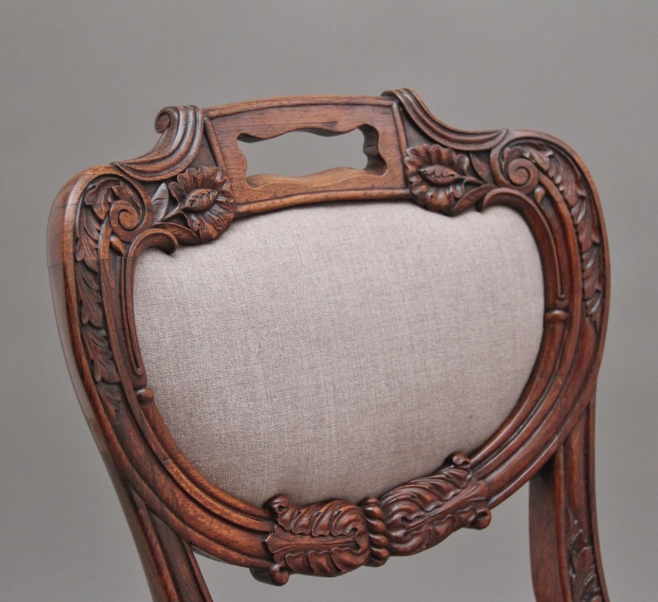 A Set Of Six Anglo Indian Rosewood Dining Chairs photo buy