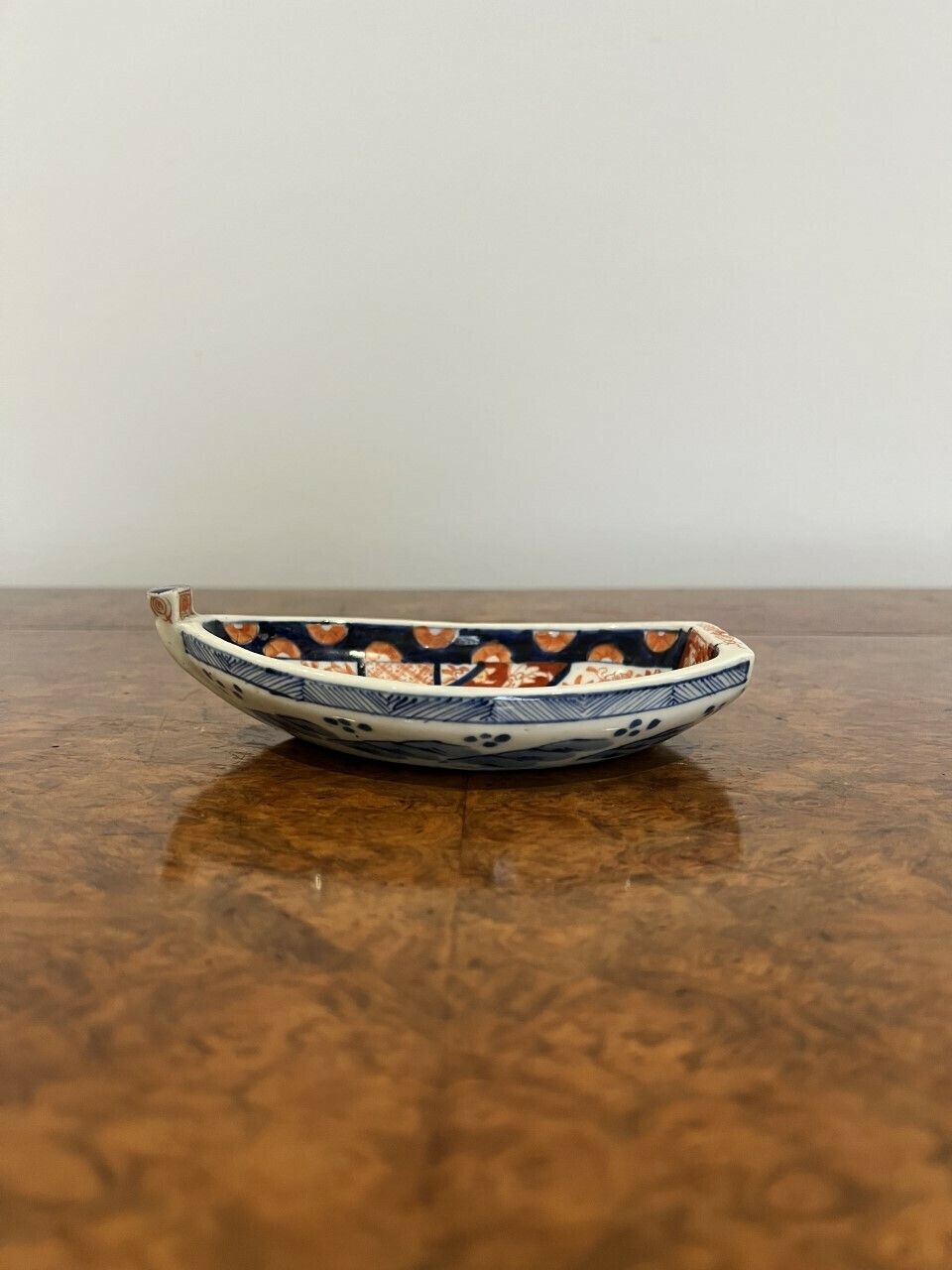 Unusual Collection Of Four Antique Japanese Imari Shaped Dishes photo furniture
