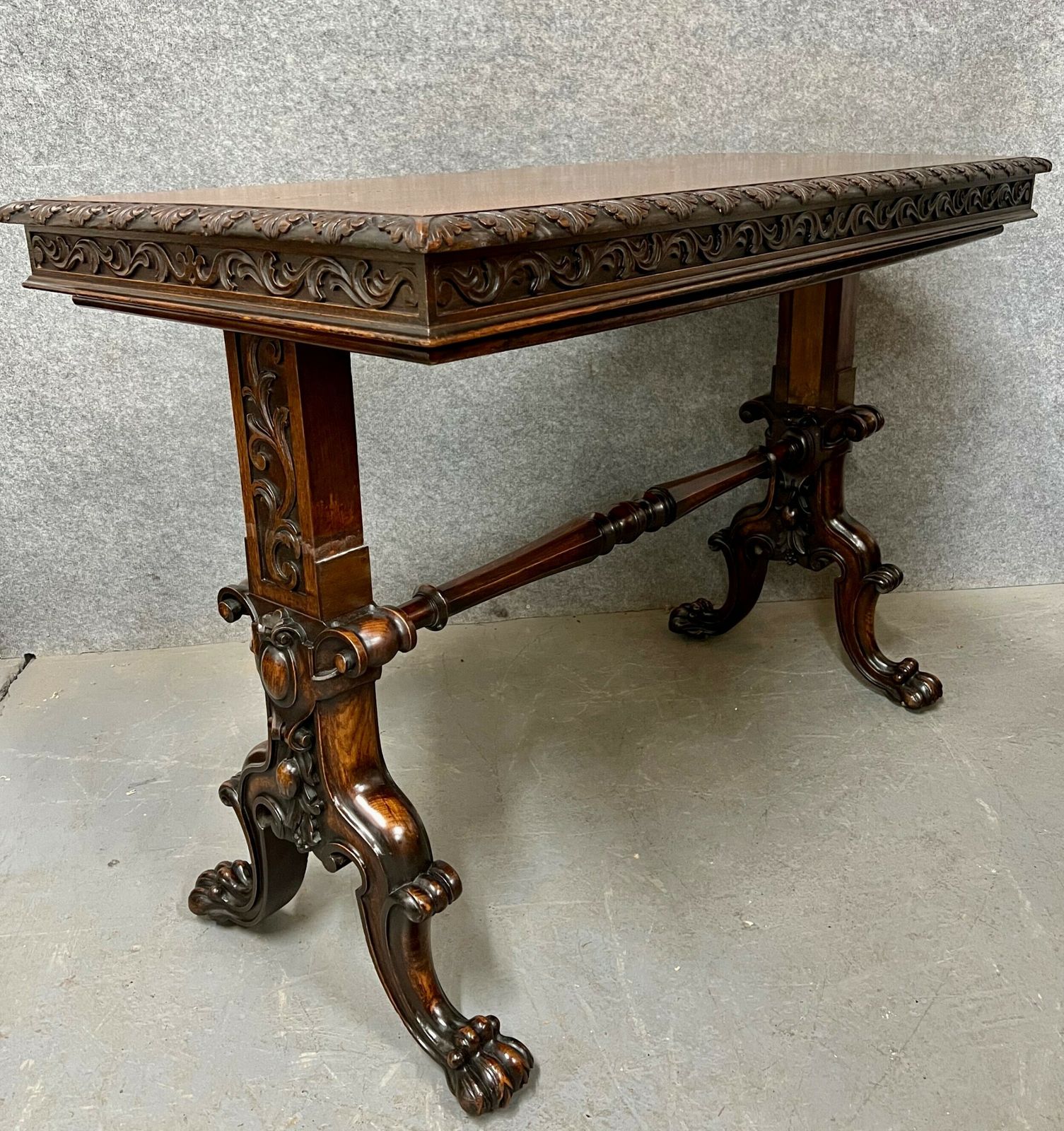 Antique Rise And Fall Dumb Waiter Buffet photo buy
