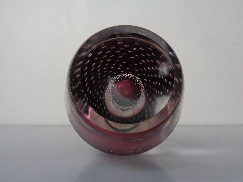 Glass Vase By Gunnel Nyman For Nuutajarvi Notsjo, Finland, 1940s photo vinterior