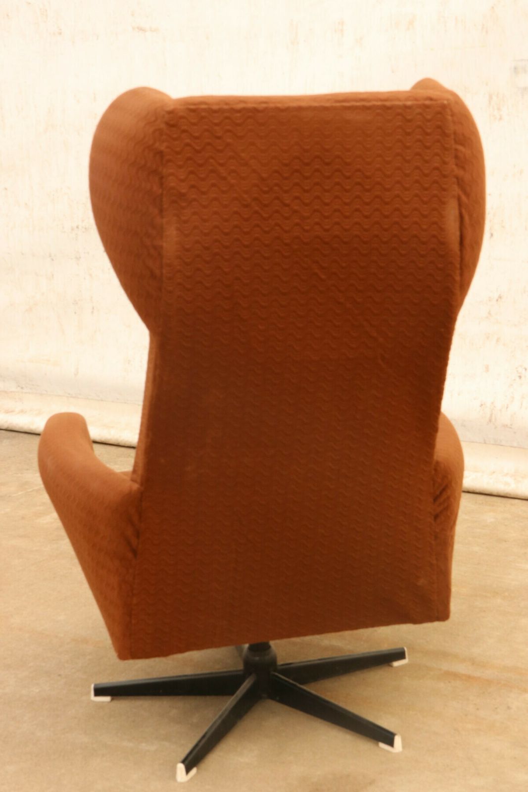 Mid Century Czechoslovak Swivel Armchair By Drevotvar, 1970´S photo vintage