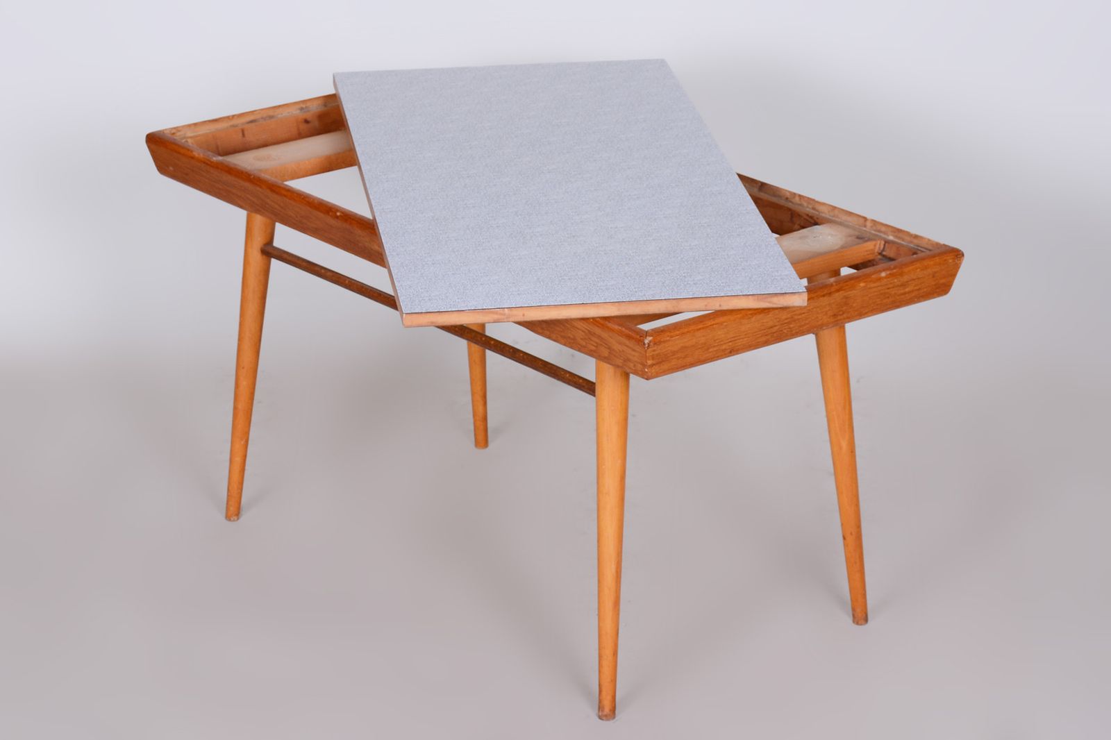 Oak Midcentury Coffee Table, Well Preserved Condition, Czechia, 1950s