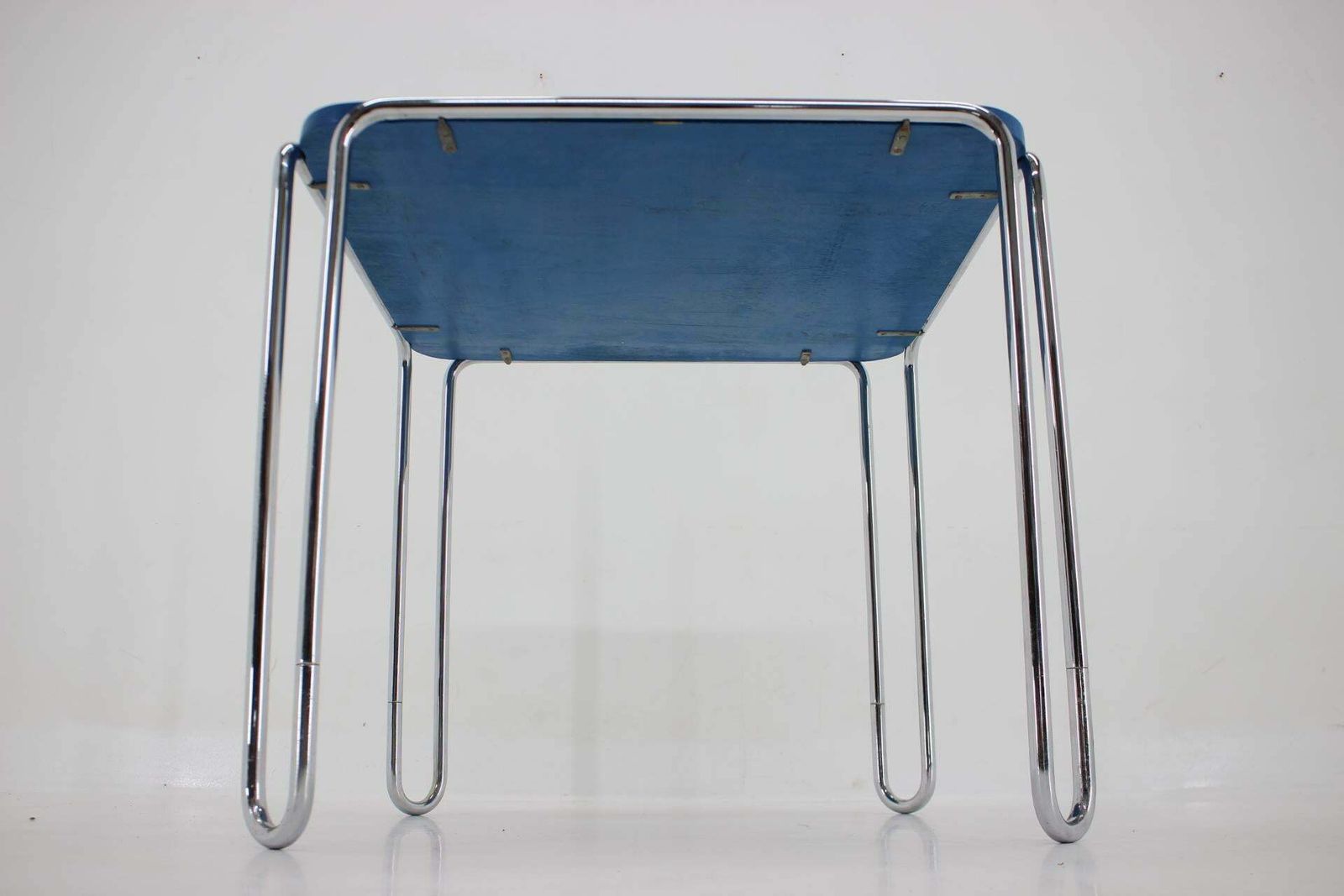 1930s Marcel Breuer B10 Bauhaus Tubular Table By Mucke Melder, Czechoslovakia photo vinterior