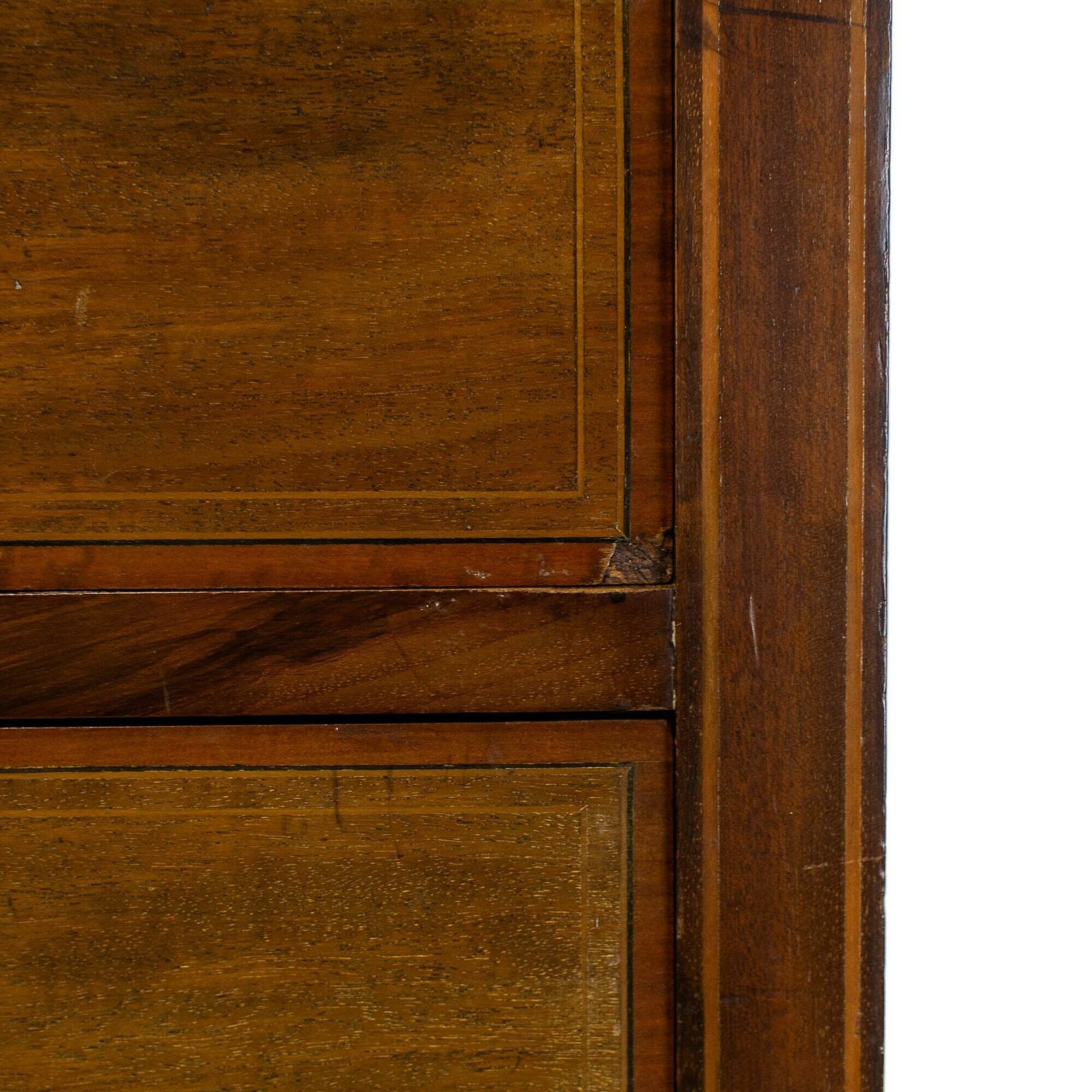 photo for sale Antique Inlaid Mahogany Chest Of Drawers