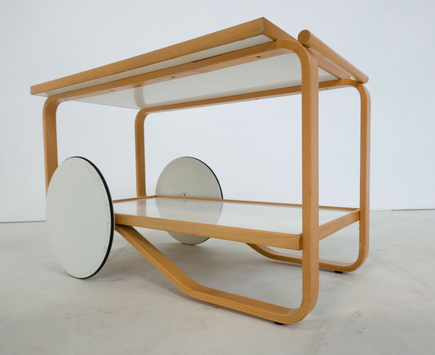 Mid Century Modern "901" Serving Trolley By Alvar Aalto photo vintage