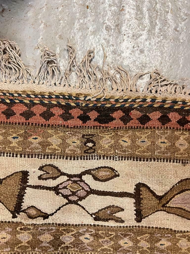 photo vinterior Antique Caucasian Shirvan Kilim Rug C. 1900