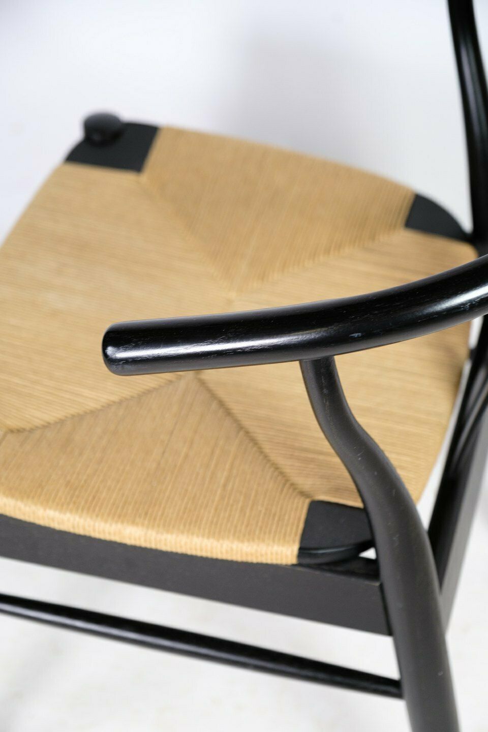 Pair Of Chairs, Nordic Design, Wicker Seat, Beech Wood, Findahl Møbelfabrik photo vinterior
