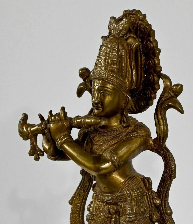 Bronze “Krishna” – Late 19th Century photo vinterior
