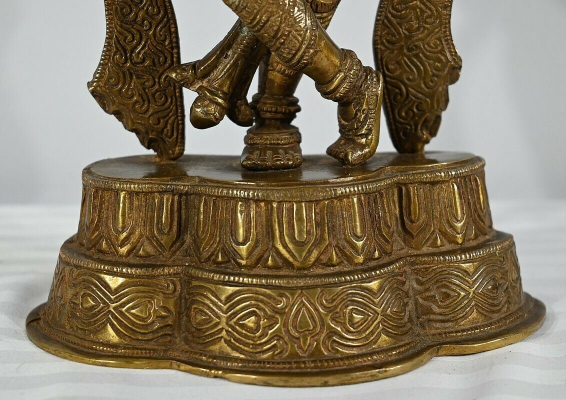 Home Decor Bronze “Krishna” – Late 19th Century photo