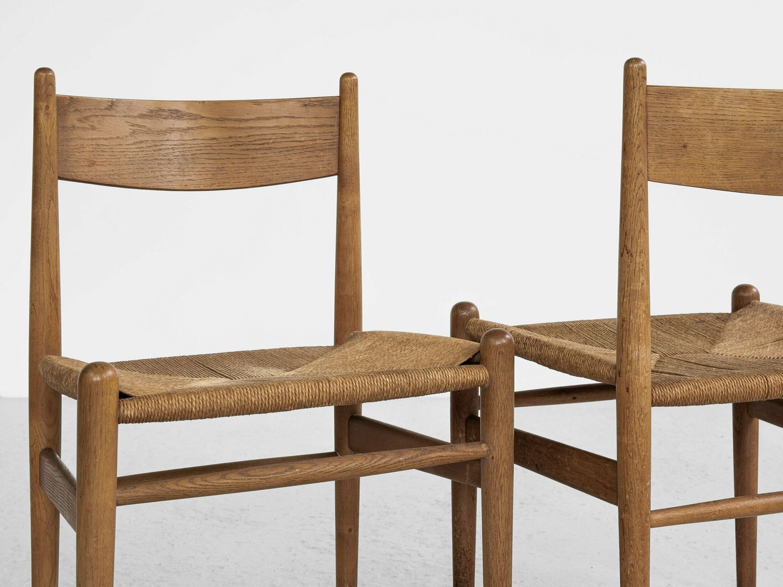Midcentury Danish Ch36 Chair In Oak By Hans Wegner For Carl Hansen & Søn photo vinterior